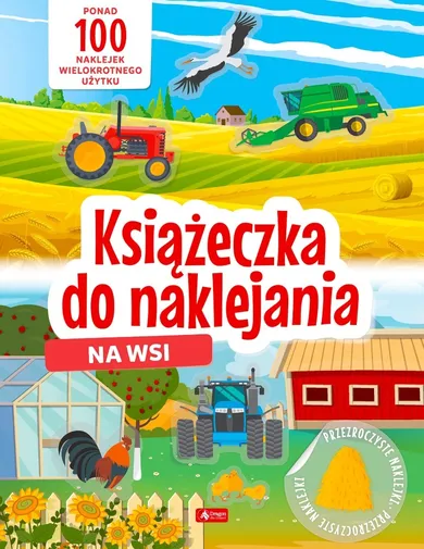 Książeczka do naklejania. Na wsi