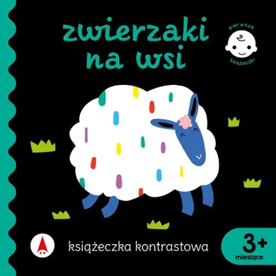 Książeczka kontrastowa. Zwierzaki na wsi