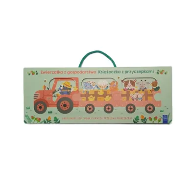 Książeczka z przyczepkami. Zwierzątka z gospodarstwa