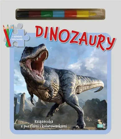 Książeczki z puzzlami. Dinozaur