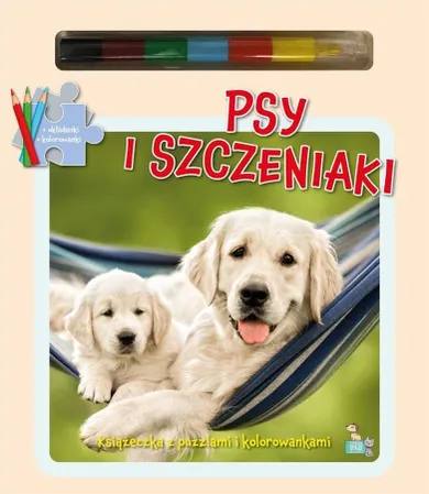 Książeczki z puzzlami. Psy i szczeniaki