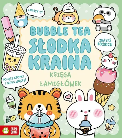 Księga łamigłówek. Bubble tea. Słodka kraina