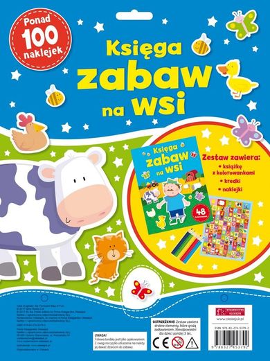 Księga zabaw na wsi. Zestaw kreatywny