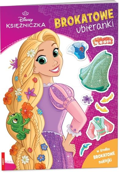 Księżniczki Diseya. Brokatowe ubieranki