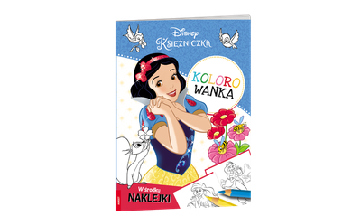 Księżniczki Disneya. Kolorowanka