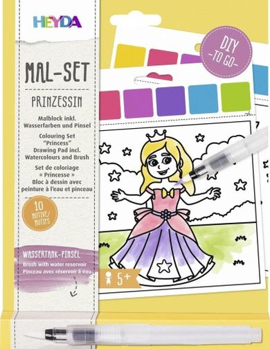 Księżniczki. Malowanka wodna