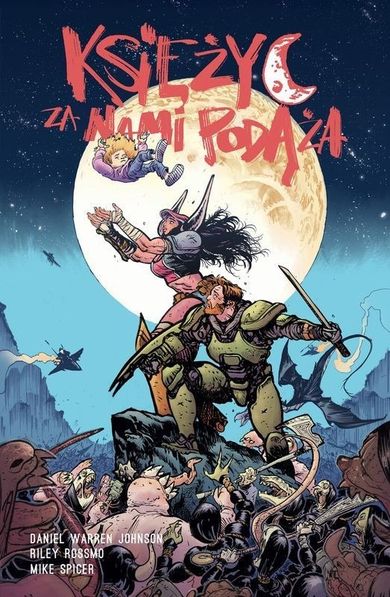 Księżyc za nami podąża