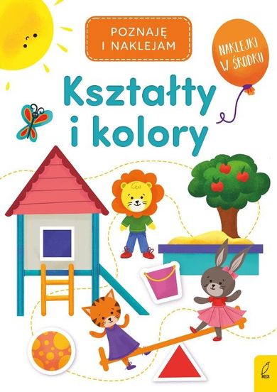 Kształty i kolory. Poznaję i naklejam