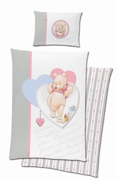 Kubuś Puchatek, 2-częściowy komplet pościeli, 90-120 cm
