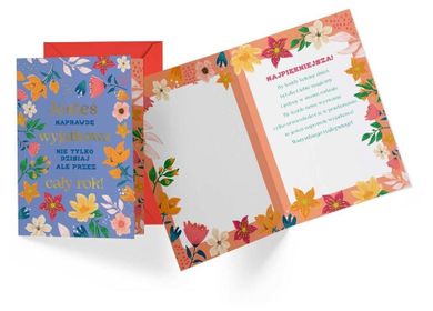 Kukartka, karnet B6, Jesteś naprawdę wyjątkowa