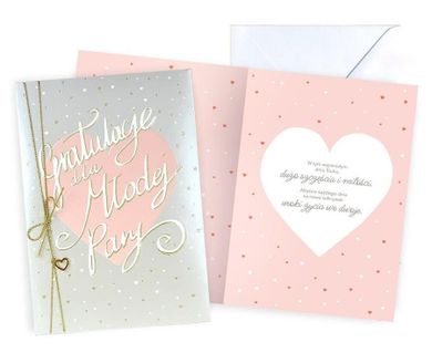 Kukartka, karnet B6, Ślub