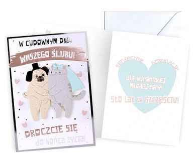 Kukartka, karnet B6, Ślub