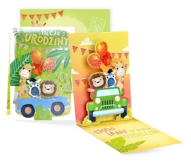 Kukartka, karnet B6, Urodziny