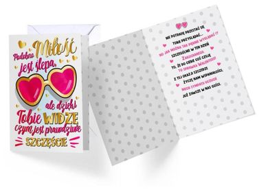 Kukartka, karnet B6, Walentynki