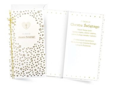 Kukartka, karnet, Chrzest