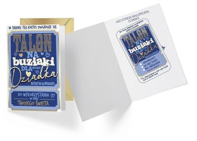 Kukartka, karnet, Dziadek