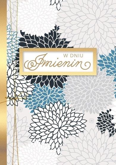 Kukartka, karnet, Imieniny