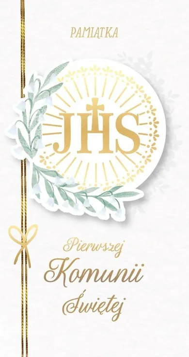 Kukartka, karnet Komunia