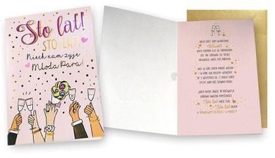 Kukartka, karnet muzyczny, Ślub