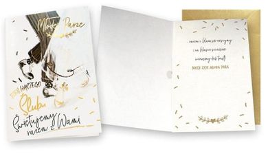 Kukartka, karnet muzyczny, Ślub