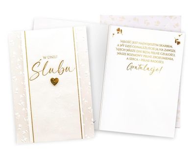 Kukartka, karnet, Ślub