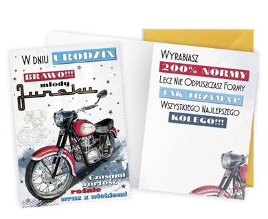 Kukartka, karnet, Urodziny