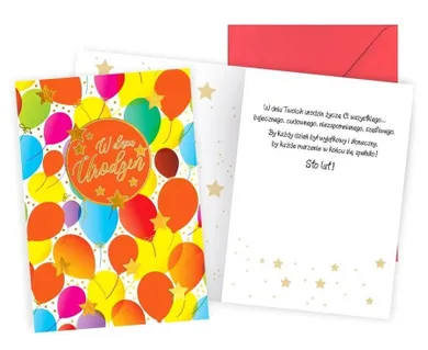 Kukartka, karnet, Urodziny