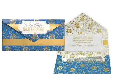 Kukartka, koperta podarunkowa, Wszystkiego, co najlepsze