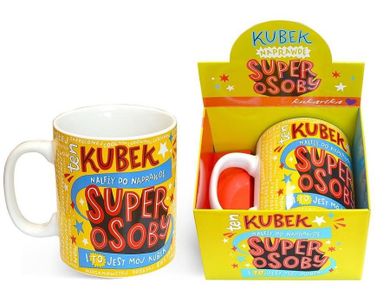 Kukartka, kubek gigant, Super osoby