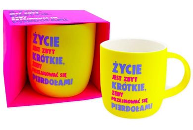 Kukartka, kubek neonowy, Życie