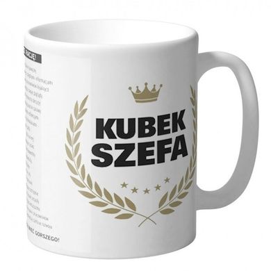 Kukartka, kubek Szefa, gigant, 700 ml