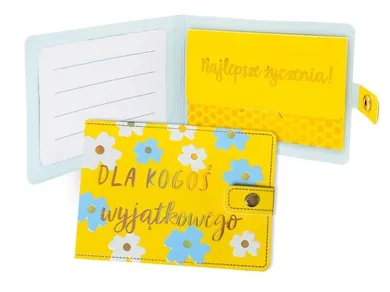Kukartka, portfelik, Dla kogoś wyjątkowego, kwiatki