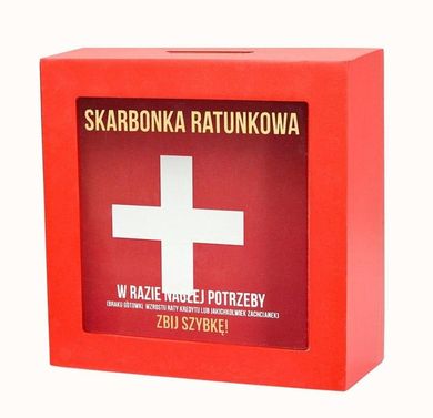 Kukartka, skarbonka, ratunkowa