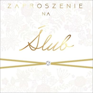 Kukartka, zaproszenie, Ślub