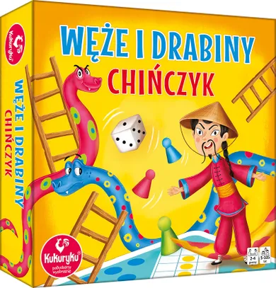 Kukuryku, Węże i Drabiny + Chińczyk, gry familijne