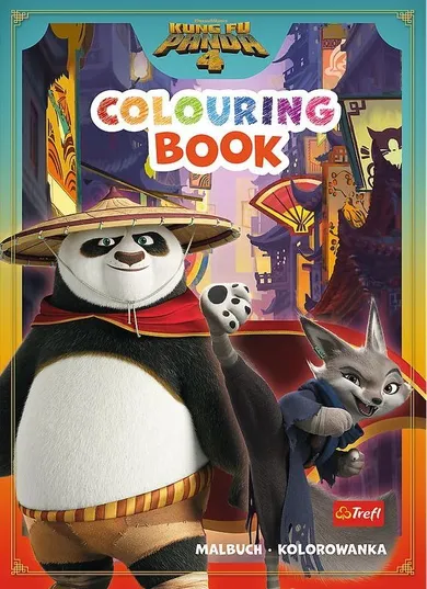 Kung Fu Panda. Kolorowanka