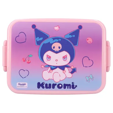 Kuromi, Lunch Bunch, lunchbox, fioletowy
