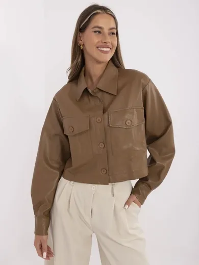 Kurtka damska, brązowa, May By Shining Star