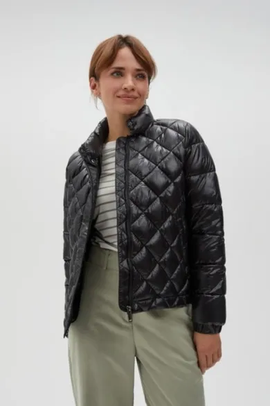 Kurtka damska, czarna, Moodo