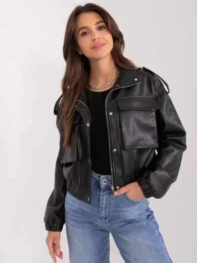 Kurtka damska, czarna, Vincenove