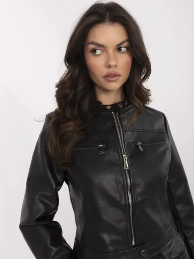 Kurtka damska, czarna, Vincenove