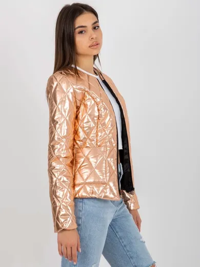 Kurtka damska, złota, Lakerta