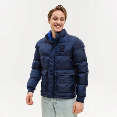 Kurtka męska, ocieplana, granatowa, Fila