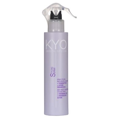 KYO, Smooth System Styling, wygładzający spray do włosów puszących się, 200 ml