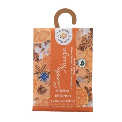 La Casa de los Aromas, Aroma Intenso, saszetka zapachowa, Cynamon i Pomarańcza, 100 ml