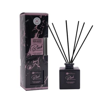 La Casa de los Aromas, Mikado Exclusive Black, olejek eteryczny z patyczkami, Dzikie Owoce, 100 ml