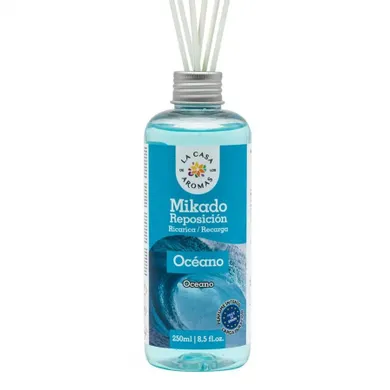 La Casa de los Aromas, Mikado Reposicion, olejek zapachowy zapas, Ocean, 250 ml