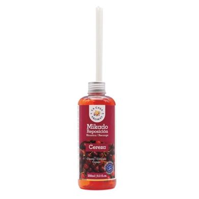 La Casa de los Aromas, Mikado Reposicion, olejek zapachowy zapas, Wiśnia, 250 ml
