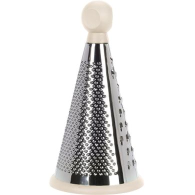 La Cucina, tarka w formie stożka, ze stali nierdzewnej