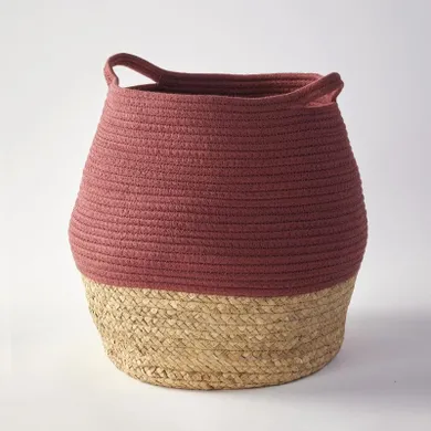 La Factory, kosz na zabawki, okrągły, bawełniany, 30 cm